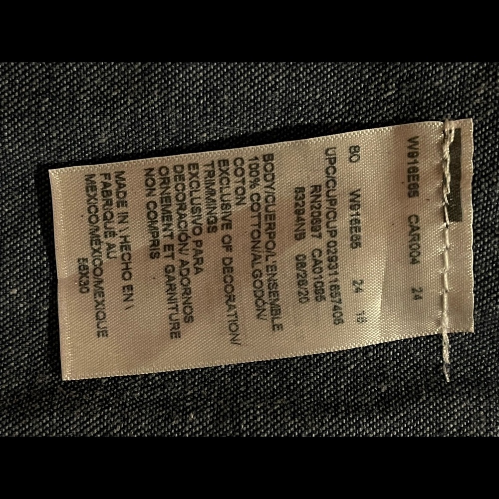 dickies denim overalls 56” x 30” in brand new, never worn condition. - Picture 3 of 3